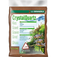Produktbild von Dennerle Kristall-Quarzkies Rehbraun Aquarienkies für Aquarien 10 kg - 10 kg