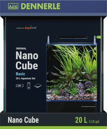 Dennerle Nano Cube Basic Aquarium aus Glas mit LED-Leiste 20 Liter – Bild 1 von 3