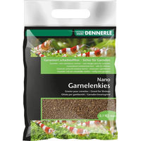 Produktbild von Dennerle Nano Garnelenkies Borneo Braun Bodengrund für Süßwasser 2 kg - 2 kg
