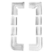 Produktbild von Dennerle Nano Halterset für Aquarium Abdeckscheibe 4-teilig transparent
