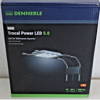 Produktbild von Dennerle Nano Power-LED 5.0 Aquarium LED-Aufsetzleuchte für Süßwasser in Schwarz aus Aluminium