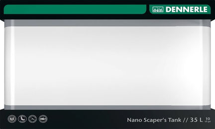 Produktbild von Dennerle Nano Scaper Tank Glas Aquarium 35L Transparent - 35 l