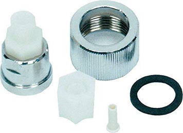 Dennerle Osmose Wasserhahnanschluss aus Metall verchromt in Silber – Bild 1 von 1