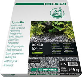 Dennerle Plantahunter Baikal Aquarienkies Naturkies Schwarz 3-8 mm Bodengrund für Süßwasser Aquarien – Bild 1 von 4