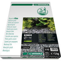 Produktbild von Dennerle Plantahunter Baikal Aquarienkies Naturkies Schwarz 3-8 mm Bodengrund für Süßwasser Aquarien