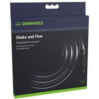 Produktbild von Dennerle Shake and Flow Strömungspumpe mit transparentem Schlauch und Aluminium für Aquarien
