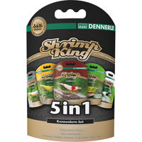 Produktbild von Dennerle Shrimp King Garnelenfutter 5in1 Kennenlern-Set Sticks 30g - 5 x 6 g