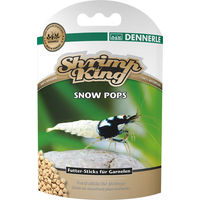 Produktbild von Dennerle Shrimp King Snow Pops Garnelenfutter Sticks aus Bio Sojakleie 40 g - 40 g