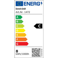 Produktbild von Dennerle Trocal Flat 40 LED-Leiste für Aquarien in Schwarz