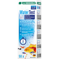 Produktbild von Dennerle waterTest 6in1 Wassertest für Fischaquarium und Teich 50 Teststreifen - 50 Stk.