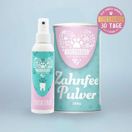 Produktbild von Dental-Kit Probiotika Pulver zur Zahnpflege für alle Hundegrößen - 150 ml