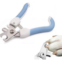Produktbild von DENU-Home Krallenschere für Hunde und Katzen aus Gummi in Blau