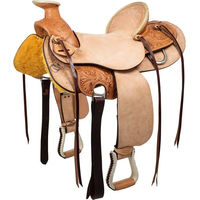 Produktbild von Denver Wade Westernsattel für Pferde aus Leder in Braun