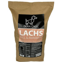 Produktbild von Dera Croc Hundefutter Adult Lachs Krill und Amaranth getreidefrei monoprotein laktosefrei glutenfrei 3 kg