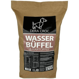 Produktbild von Dera Croc Hundefutter Adult Wasserbüffel Rind und Kartoffel getreidefrei monoprotein 15 kg