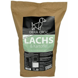 Produktbild von Dera Croc Welpe Junior Hundefutter Lachs und Kartoffel getreidefrei monoprotein 3 kg