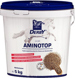 Derby Aminotop Nahrungsergänzung für Pferde zur Unterstützung des Muskelaufbaus - 5 kg – Bild 1 von 2