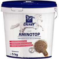 Produktbild von Derby Aminotop Nahrungsergänzung für Pferde zur Unterstützung des Muskelaufbaus - 5 kg
