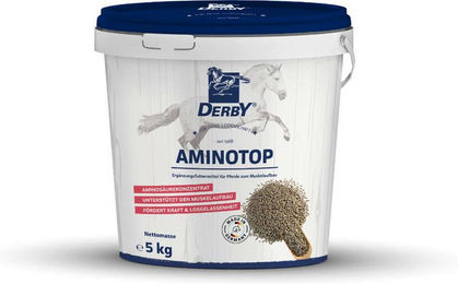 Produktbild von Derby Aminotop Nahrungsergänzung Pellets für Muskelaufbau in Zucht und Sport