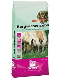 Derby Bergwiesencobs Heucobs für Pferde allergenarm 25 kg - 25 kg – Bild 1 von 8