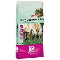Produktbild von Derby Bergwiesencobs Heucobs für Pferde allergenarm 25 kg - 25 kg