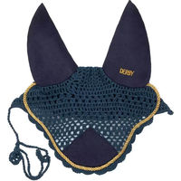 Produktbild von Derby Fliegenhaube aus Baumwolle für Pferde in Blau Full