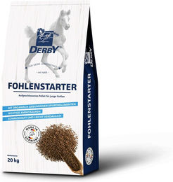 Produktbild von Derby Fohlenstarter Pellets zur Unterstützung der Verdauung für Pferde