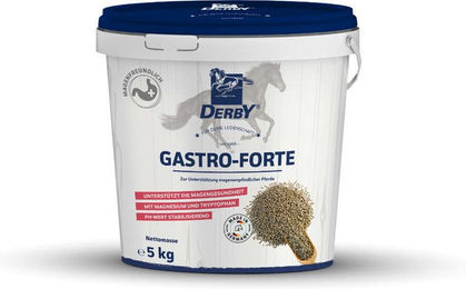 Produktbild von Derby Gastro-Forte Pellets Ergänzungsfutter zur Unterstützung der Verdauung und Magen-Darm-Entlastung für Pferde