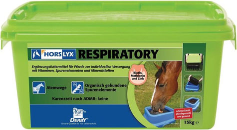 Derby Horslyx Respiratory Leckstein Ergänzungsfutter für Pferde zur Unterstützung der Atemwege 5 kg - 5 kg – Bild 1 von 4