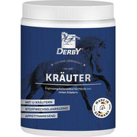 Produktbild von Derby Kräuter Ergänzungsfutter für Pferde zur Immunstärkung und Unterstützung der Atemwege 600 g