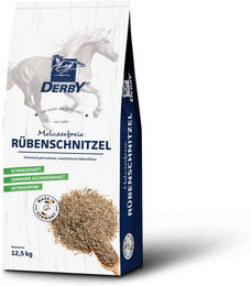 Derby Pferdefutter Melassefreie Rübenschnitzel Einzelfuttermittel zur Unterstützung von Verdauung und Stoffwechsel – Bild 1 von 2