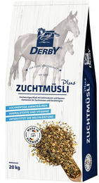 Derby Pferdefutter Zuchtmüsli Plus Trockenfutter für Pferde mit Mineralien und Vitaminen – Bild 1 von 2