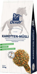 Derby Pferdemüsli Karotten-Müsli ohne Hafer zur Unterstützung von Magen und Darm 15 kg – Bild 1 von 10