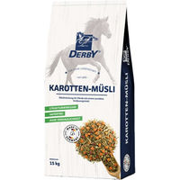 Produktbild von Derby Pferdemüsli Karotten-Müsli ohne Hafer zur Unterstützung von Magen und Darm 15 kg