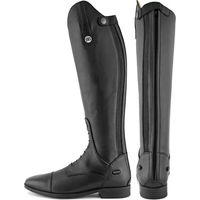 Produktbild von Derby Reitstiefel aus Leder in Schwarz mit Schnürung und Reißverschluss für Damen und Herren
