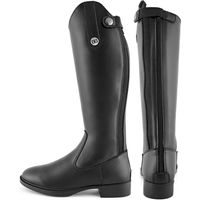 Produktbild von Derby Reitstiefel für Kinder aus Kunstleder mit Reißverschluss hinten Schwarz