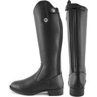 Produktbild von Derby Reitstiefel für Kinder aus Kunstleder mit Reißverschluss hinten Schwarz