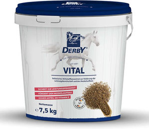 Produktbild von Derby Vital Ergänzungsfutter für Muskelaufbau sowie Haut und Fell