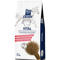 Produktbild von Derby Vital Ergänzungsfutter Pellets mit Vitaminen für Sport und Zucht 25 kg