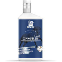 Produktbild von Derby Zink + Selen Liquid Nahrungsergänzung für Pferde zur Unterstützung von Immunsystem, Haut, Fell und Hufen 1000 ml