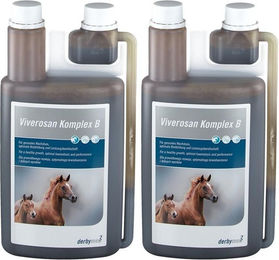 Produktbild von Derbymed Viverosan Komplex B Vitamin- und Mineralstoff-Flüssigkeit zur Unterstützung von Gelenken, Knochen, Blutbildung und Muskelstoffwechsel