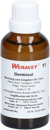 Dermisal 11 vet Tropfen Haut-Fell-Supplement zur Unterstützung von Haut und Fell – Bild 1 von 2