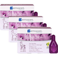 Produktbild von Dermoscent Senior Spot-On für Hunde und Katzen bis 10 kg, 4 Pipetten