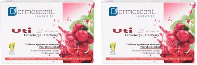 Produktbild von Dermoscent Uti-Zen Cranberry Tabletten zur Unterstützung der Harnwege und Nieren