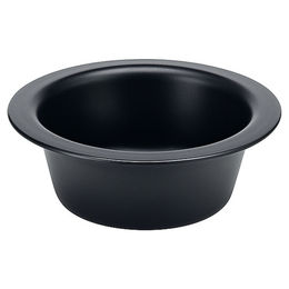 Designed by Lotte Futternapf aus Edelstahl für Hunde in Schwarz Durchmesser 13 cm – Bild 1 von 1
