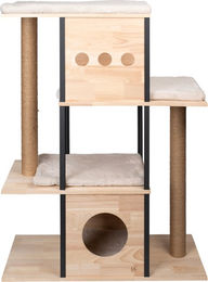 Designed by Lotte Holz-Kratzbaum Nala L für Katzen in Natur und Schwarz – Bild 1 von 1