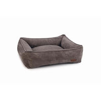Produktbild von Designed by Lotte Hundebett aus Stoff Braun 65x60x20 cm