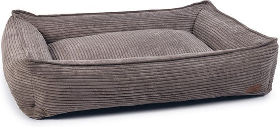 Designed by Lotte Hundebett Cord Ribbed Braun 95x80x23cm – Bild 1 von 4