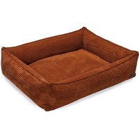 Produktbild von Designed by Lotte Hundebett Cord Ribbed Terrakotta 95x80x23cm
