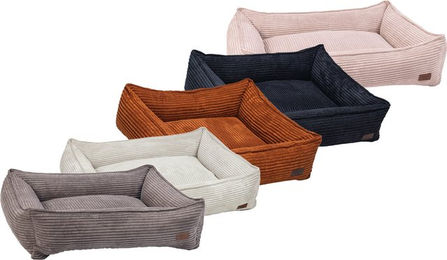 Designed by Lotte Hundebett Ribbed Anthrazit 65 x 60 x 20 cm – Bild 1 von 10